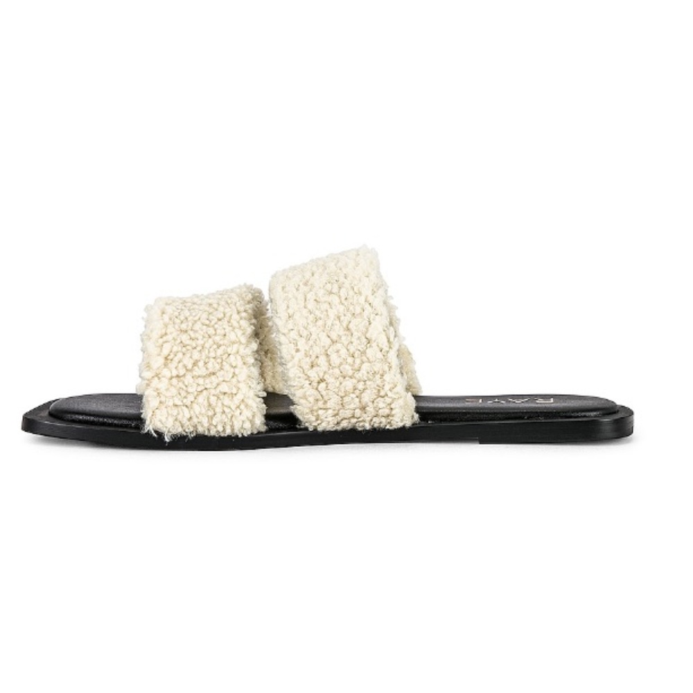 RAYE fur lounge slide